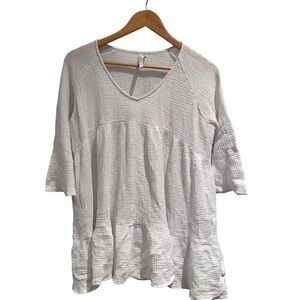 Seafolly Australia White Baby Doll Beach Coverup Size XS